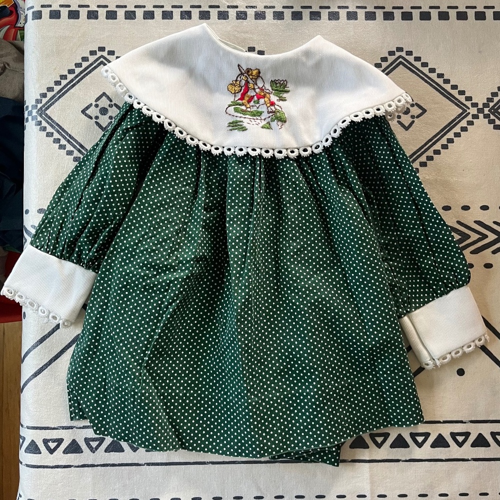 1970’s Vintage Kate Greenaway Dress